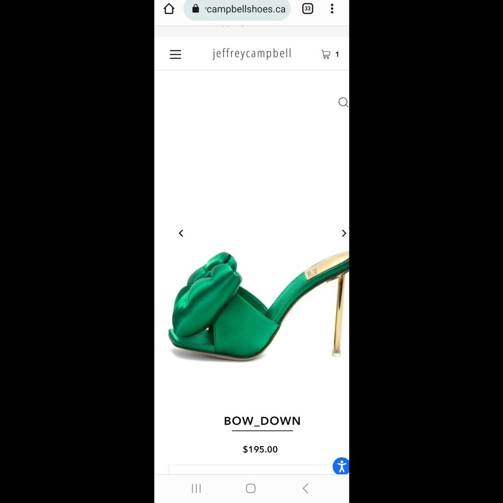 Jeffrey campbell bow down heels